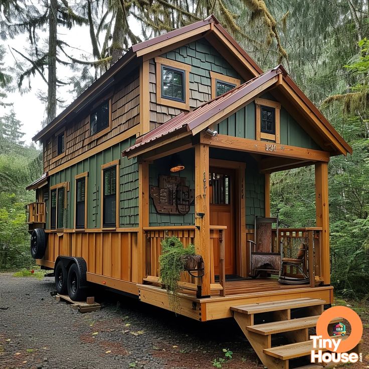 Tiny house ve bungalov konsept görseli 51